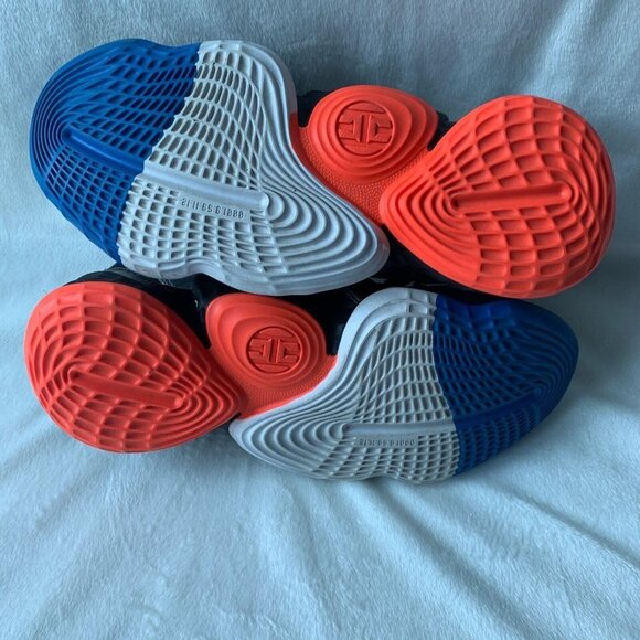 adidas Harden Vol. 4‎ Mens 7.5 Black Red Blue Basketball Shoes Sneakers Low Top main image 6